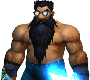 Clobberin render