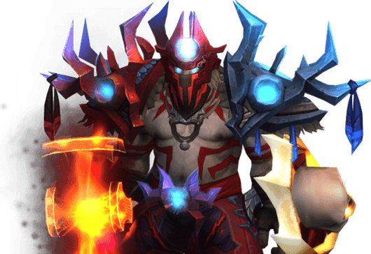 Flameshock render