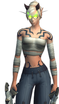 Paleness render