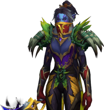Skriblet render