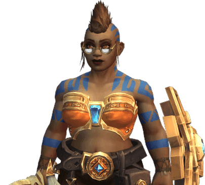 Legbearded render