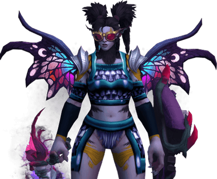 Shyviolet render
